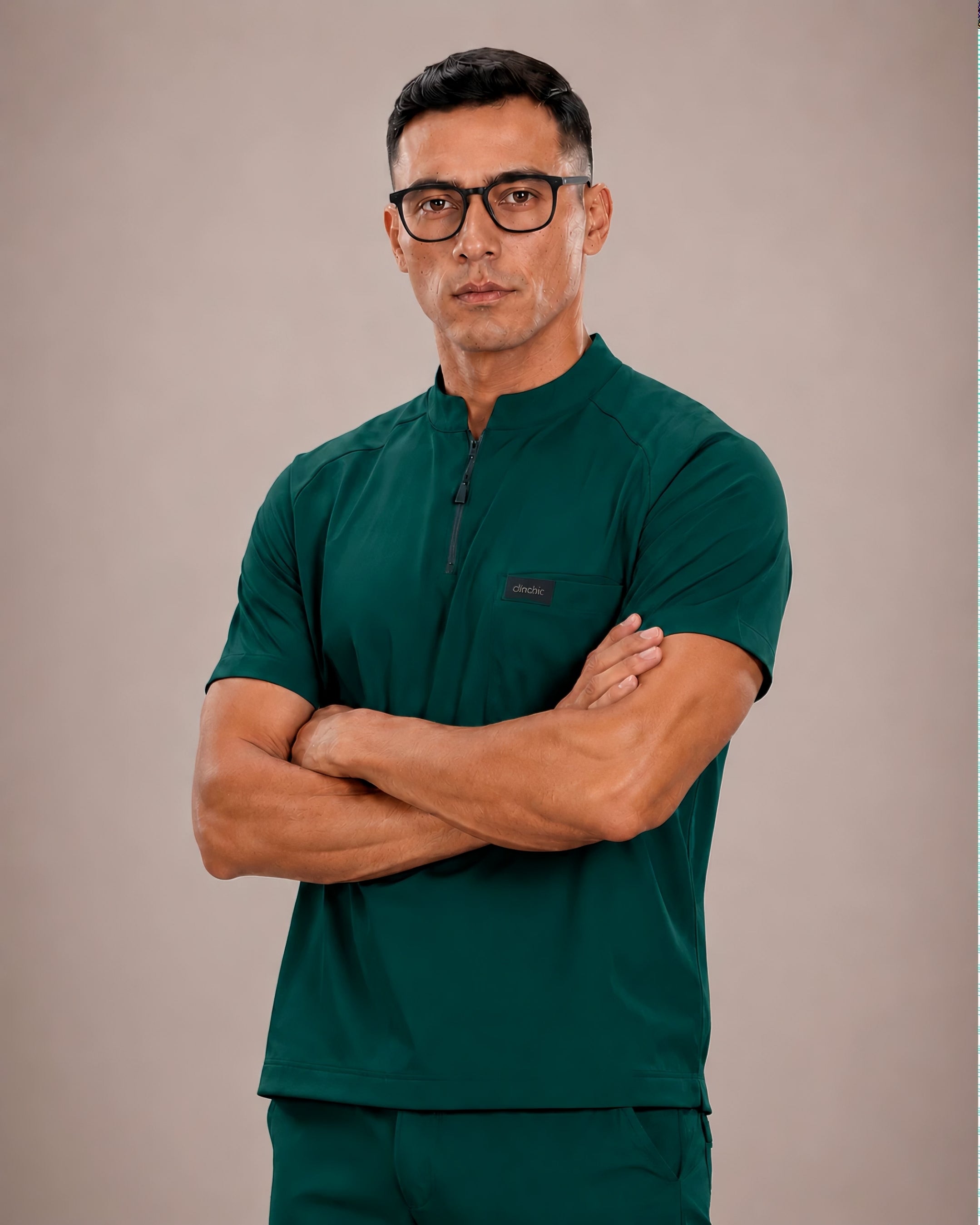 scrub homme- vert