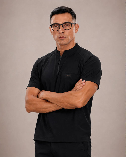 scrub homme-noir