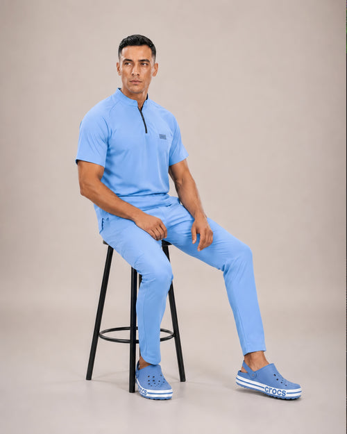scrub homme-blue ciel
