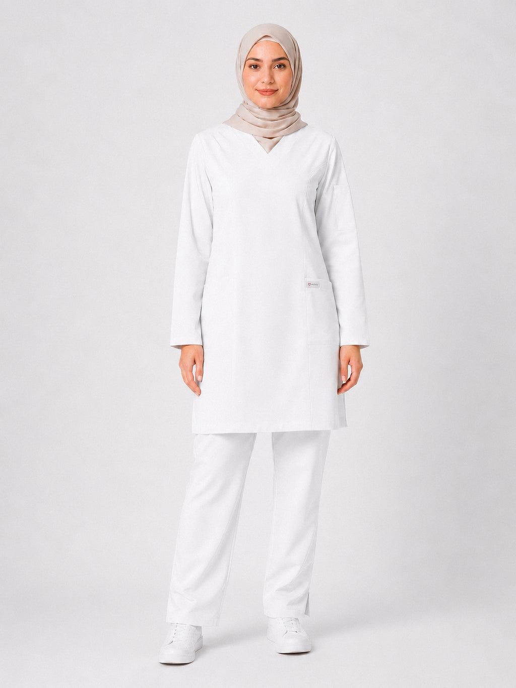 scrub rosa-blanc