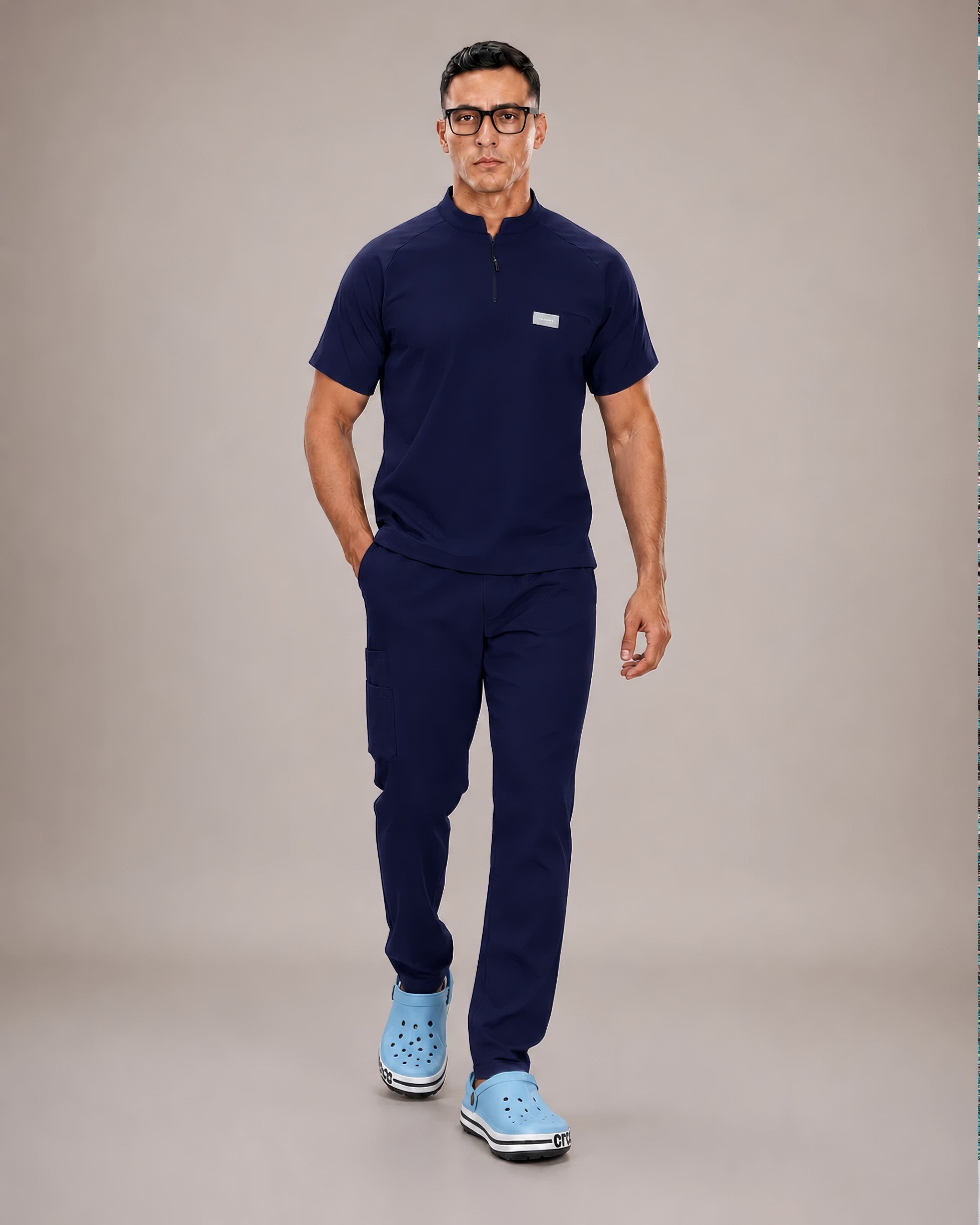scrub homme-blue nuit