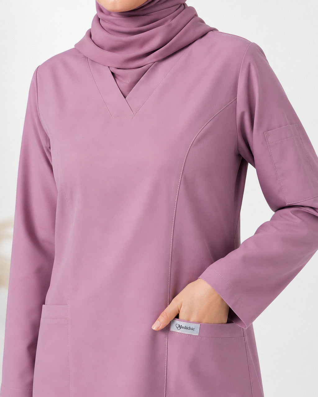 scrub rosa-mauve rose