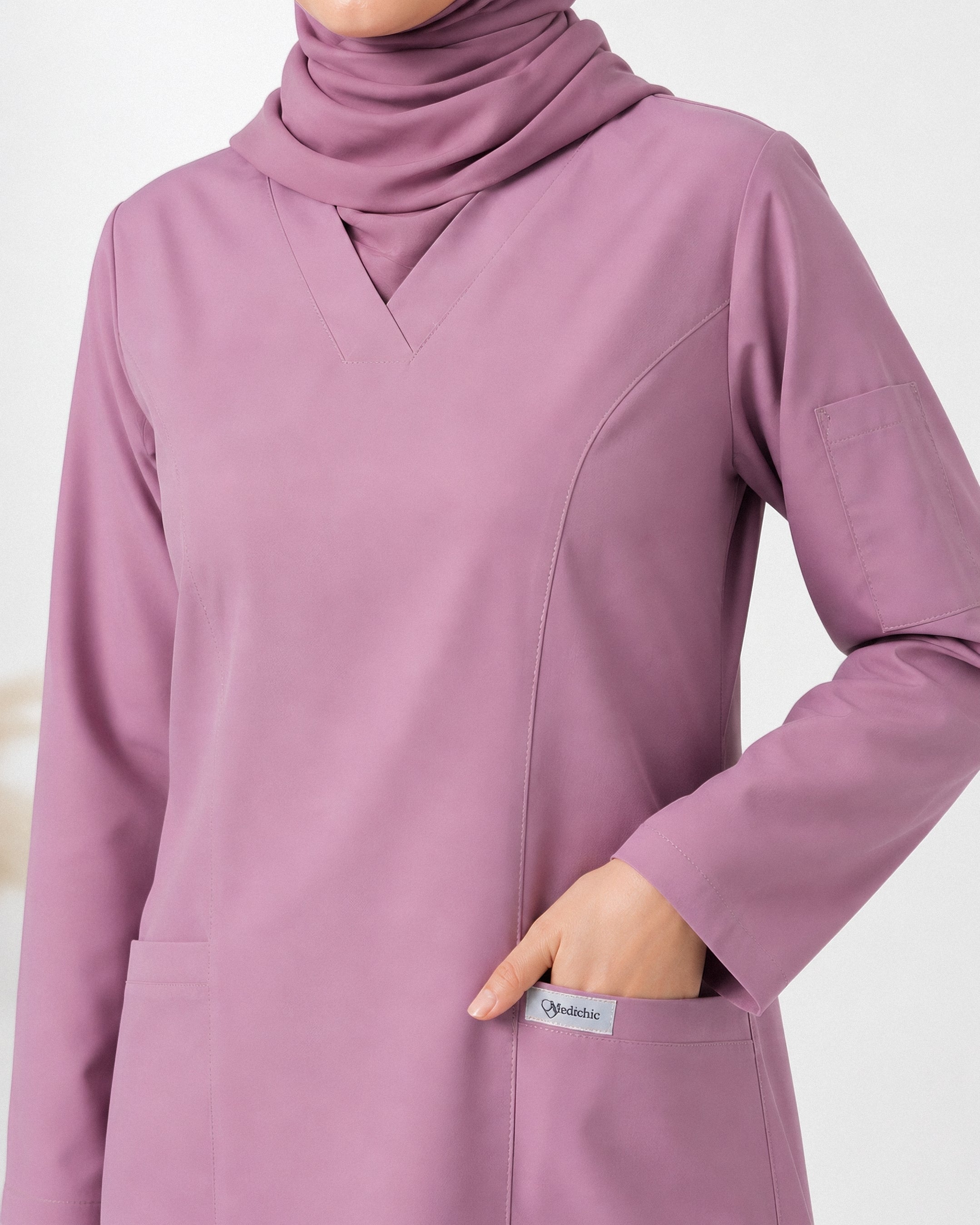 scrub rosa-mauve rose