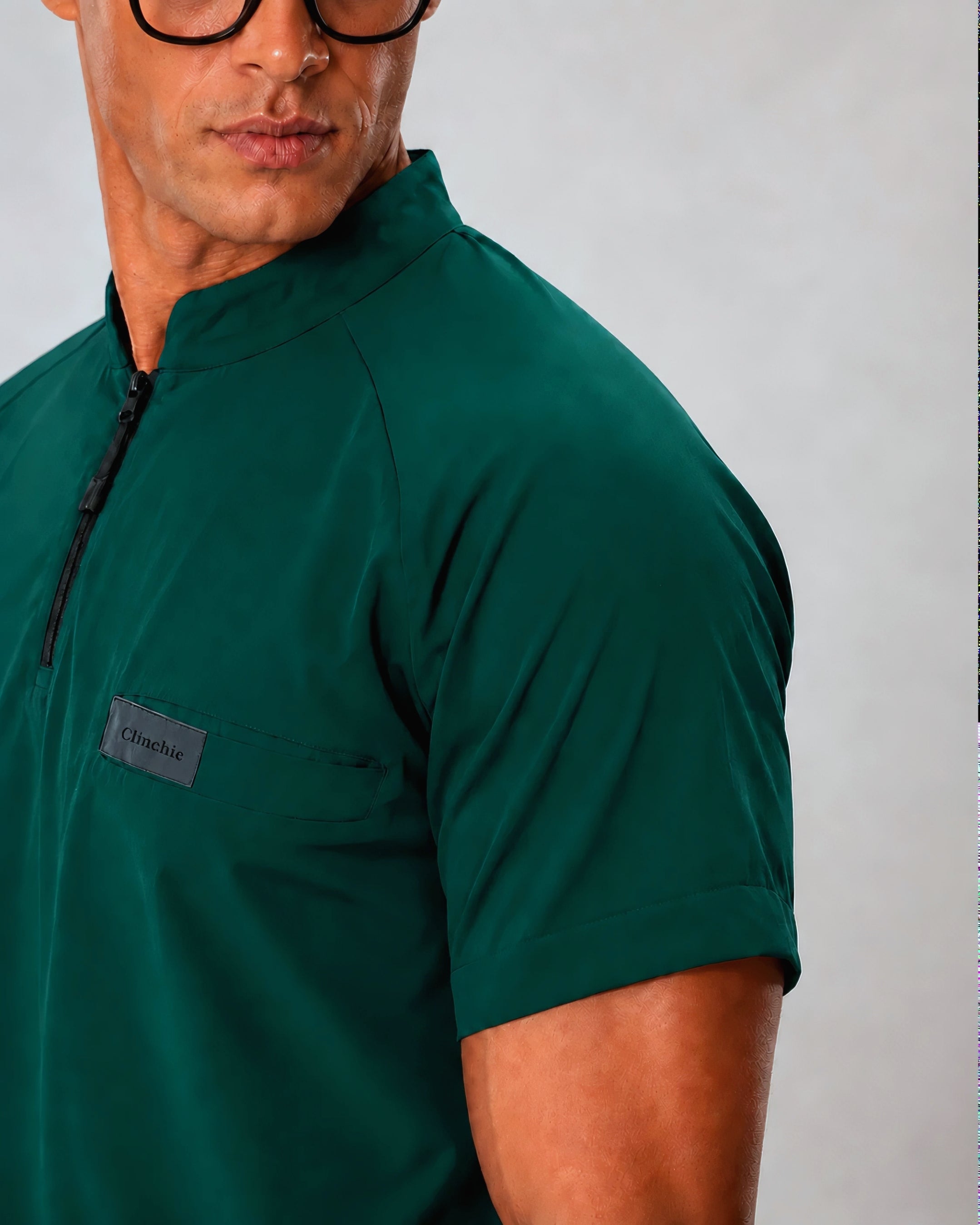 scrub homme- vert