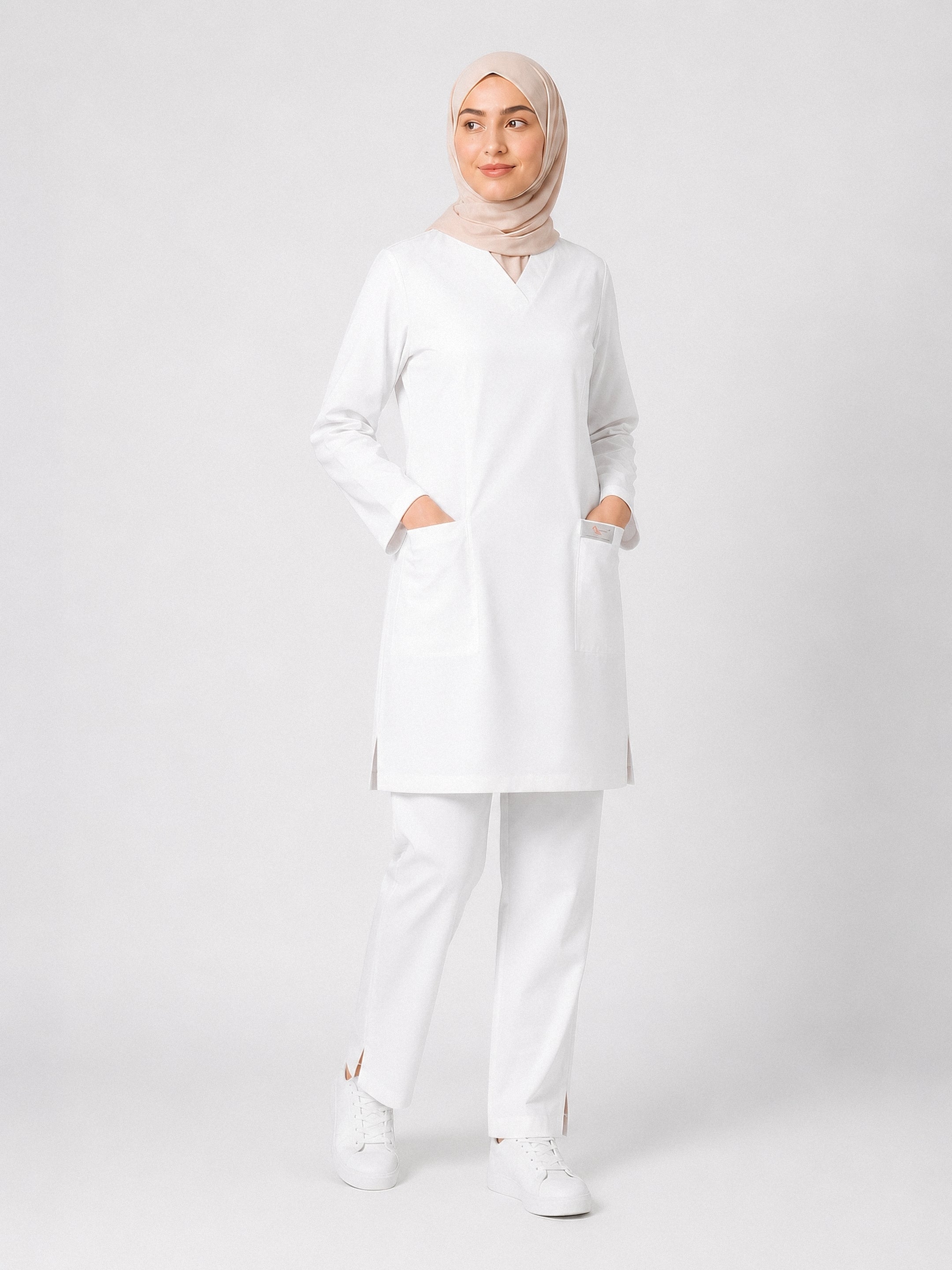 scrub rosa-blanc