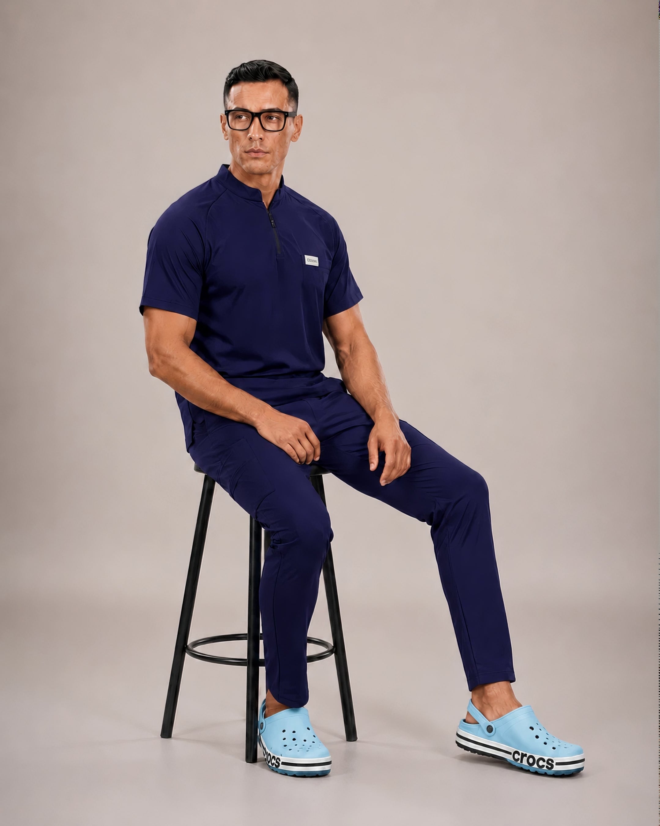 scrub homme-blue nuit