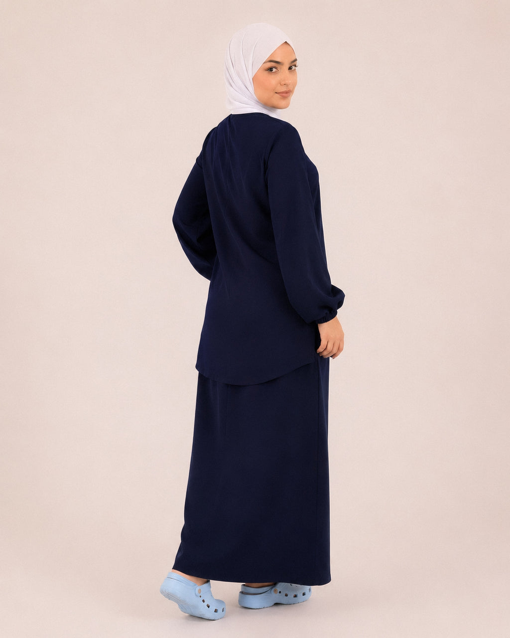 scrub jupe-blue nuit