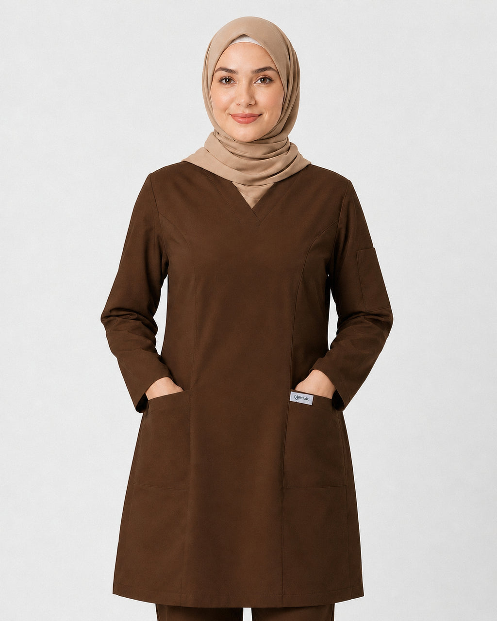 scrub rosa-marron