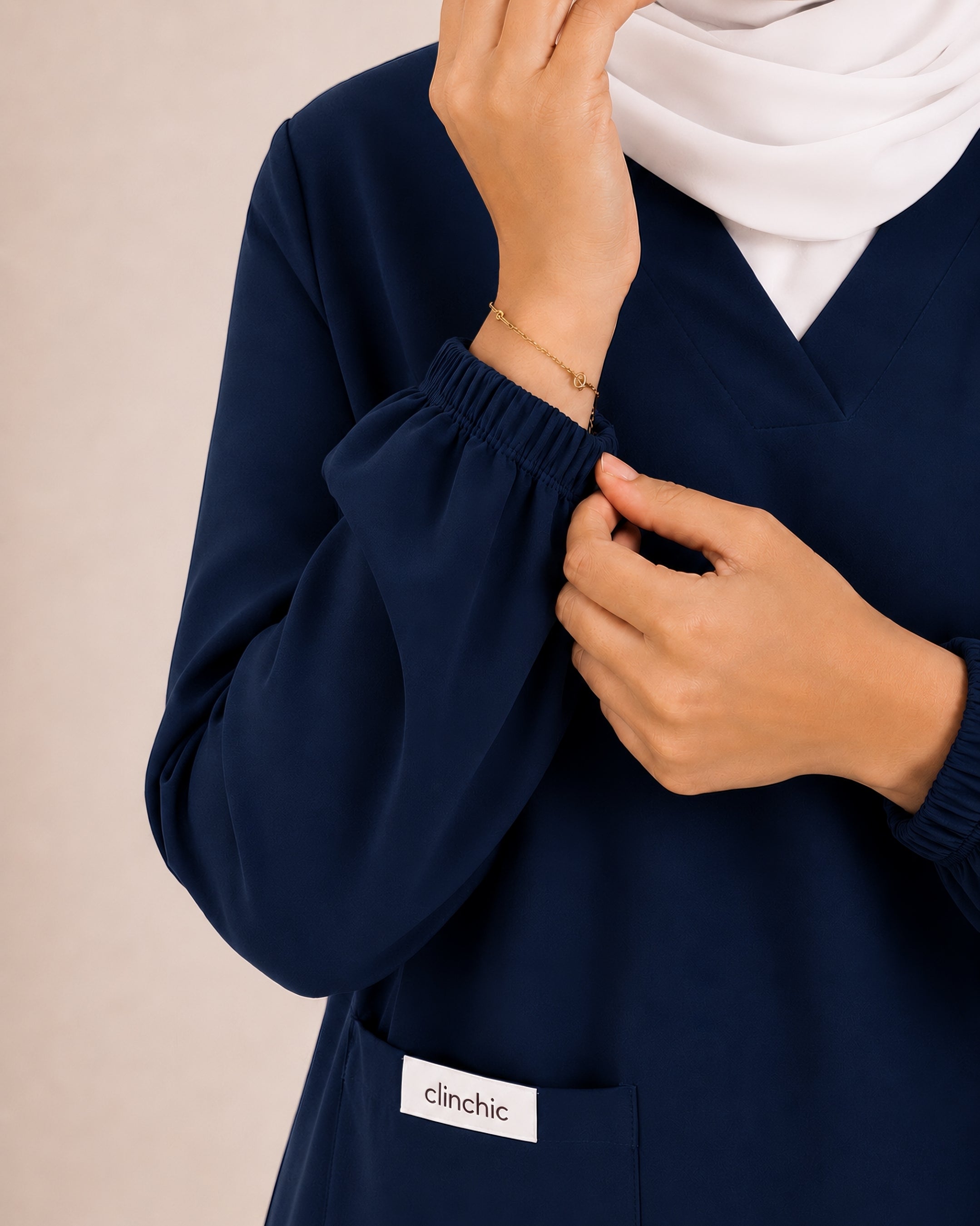 scrub jupe-blue nuit