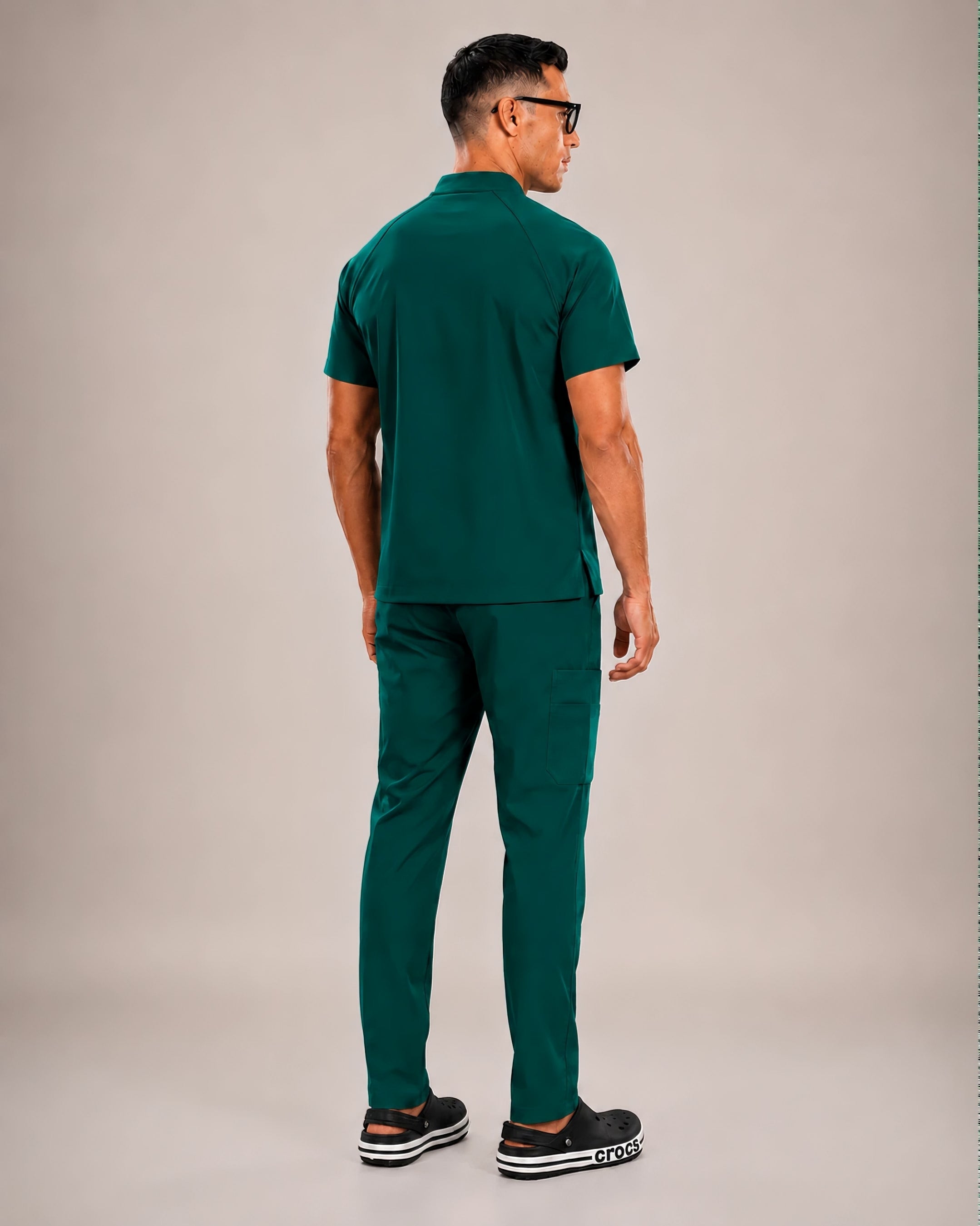 scrub homme- vert