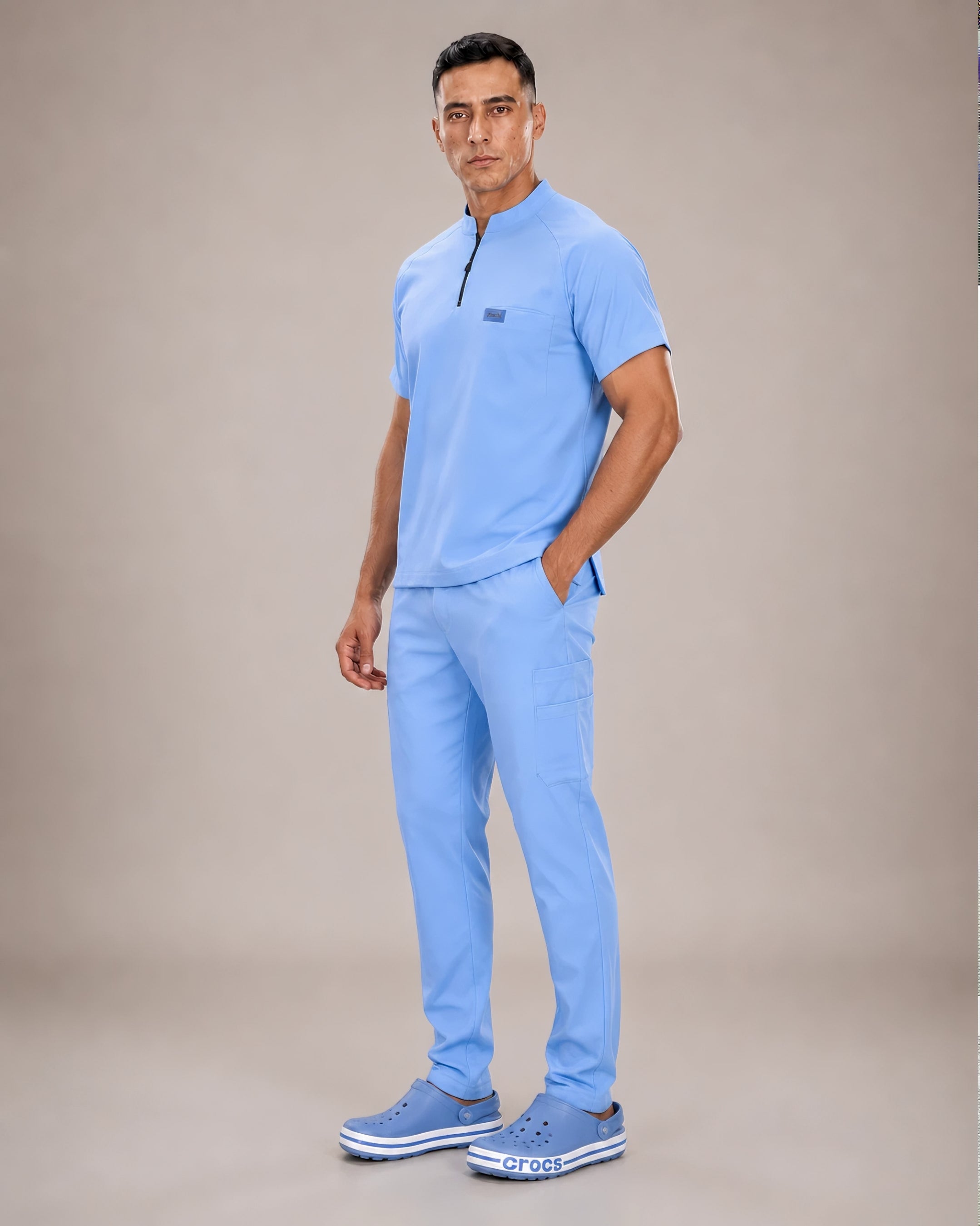 scrub homme-blue ciel
