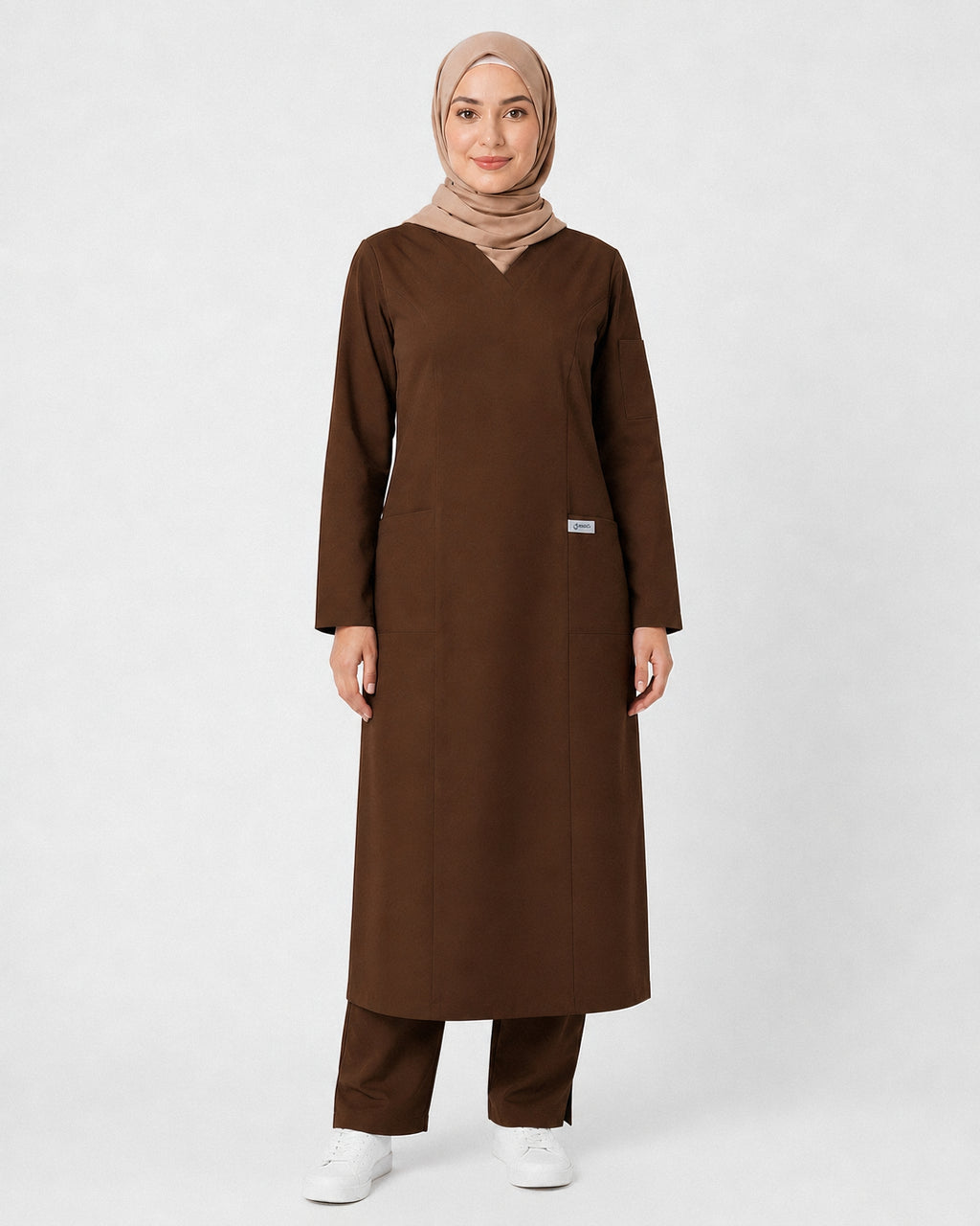 scrub rosa-marron