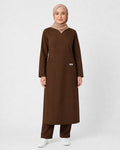 scrub rosa-marron