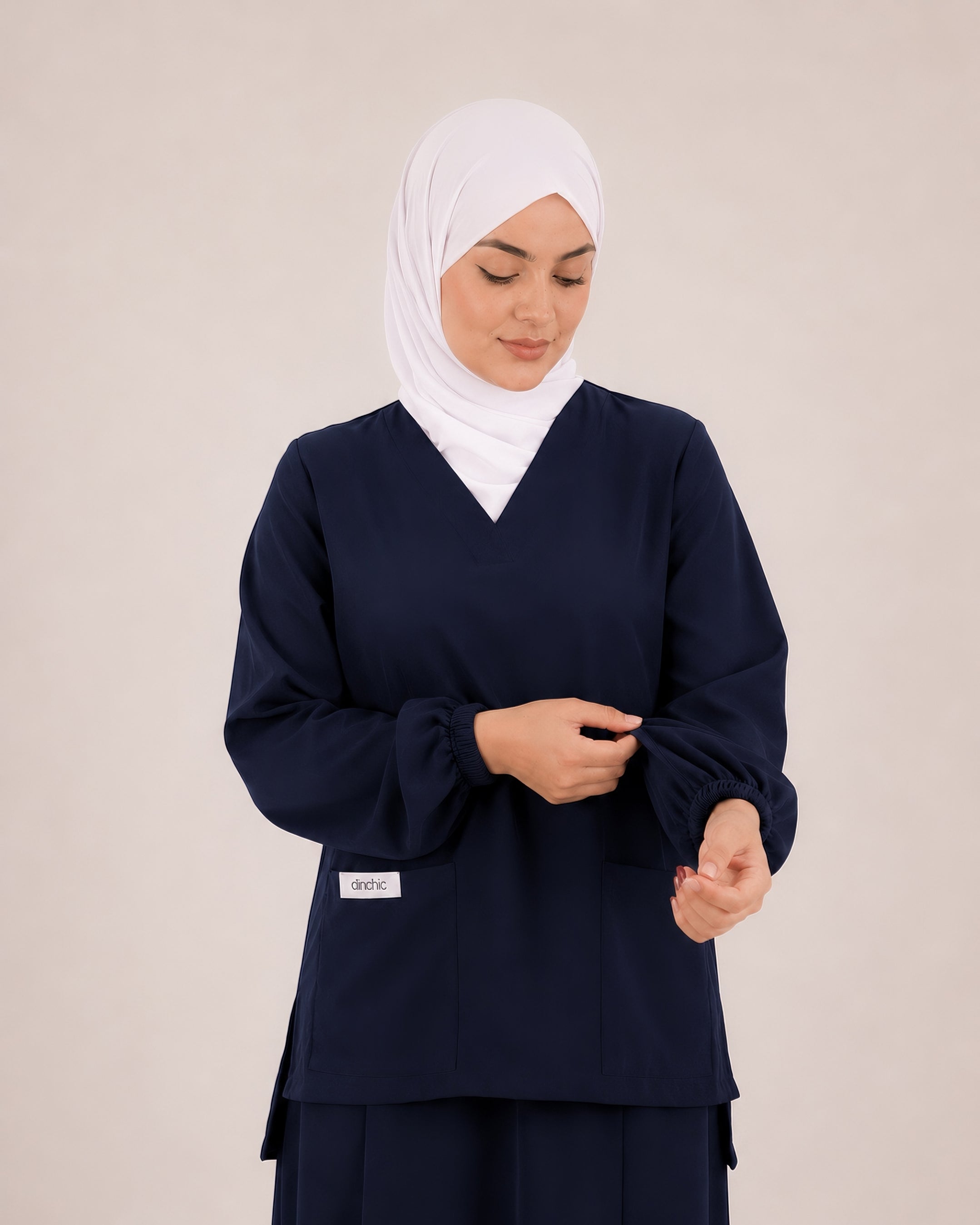 scrub jupe-blue nuit